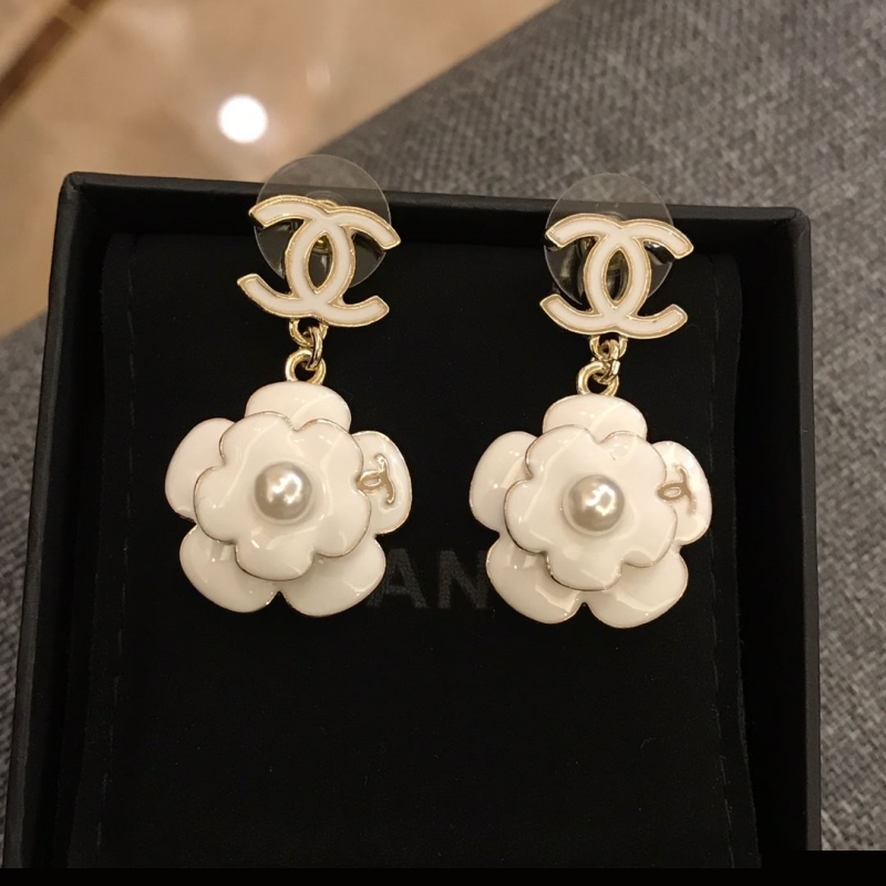 Ch*el earrings